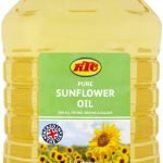 KTC Sunflower Cooking Oil For Cooking Baking - 5 Litres