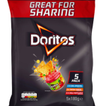 Doritos Variety Pack, 5 x 180g