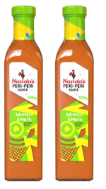 Nando's Lemon & Herb PERi PERi Sauce Pack of 2x500ml